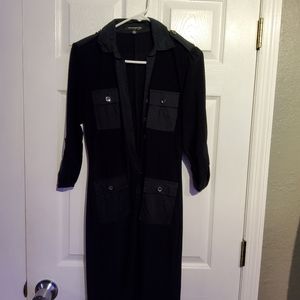 Casual black dress